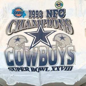🗣Cowboys 1993 NFC Champs SuperBowl XXVIII T-Shirt
